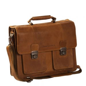 Chesterfield Mario Business Schoudertas Cognac
