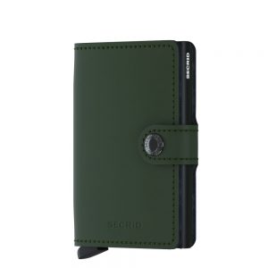 Secrid Mini Wallet Portemonnee Matte Green Black