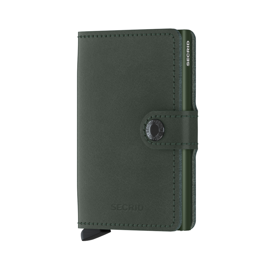 Secrid Mini Wallet Portemonnee Original Green Secrid Mini Wallet Portemonnee Original Green