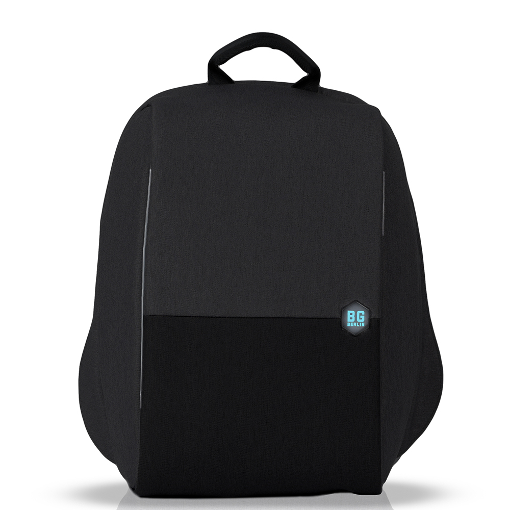 BG Berlin MetroBag 15'' Anti-Diefstal Rugzak Black Asphalt BG Berlin MetroBag 15'' Anti-Diefstal Rugzak Black Asphalt