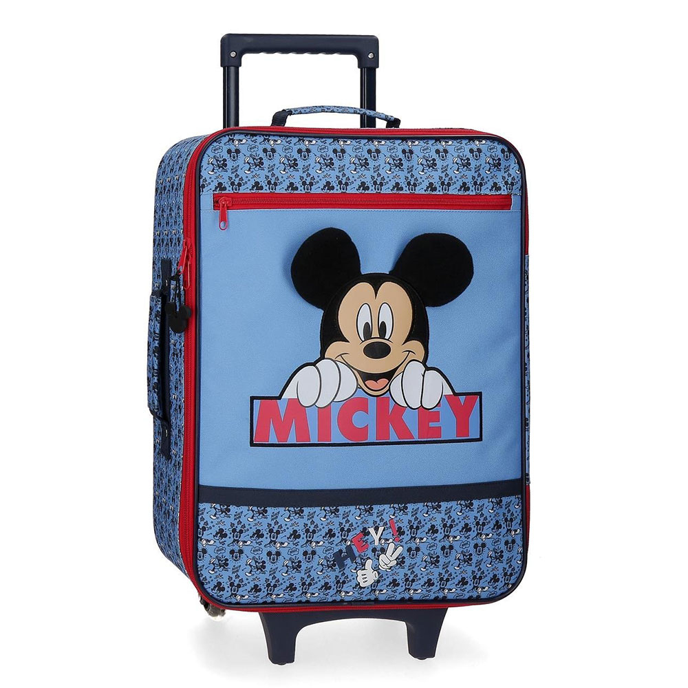 Disney Soft Trolley 50 Cm 2 Wheels Mickey Mouse Moods Disney Soft Trolley 50 Cm 2 Wheels Mickey Mouse Moods