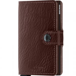 Secrid Mini Wallet Portemonnee Veg Espresso / Brown