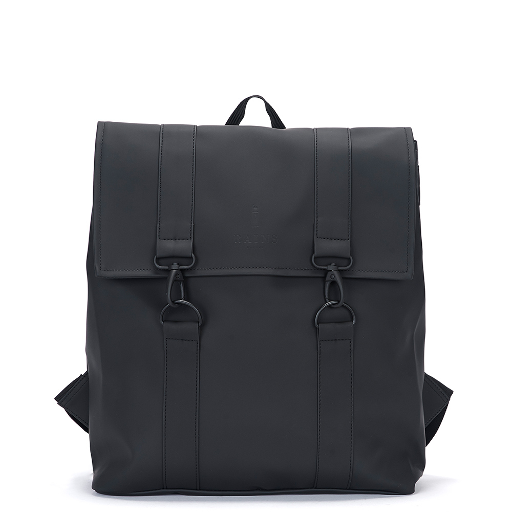 Rains Original MSN Bag Rugtas Black Rains Original MSN Bag Rugtas Black