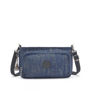 Kipling Myrte Crossbody Schoudertas Blue Eclipse Print