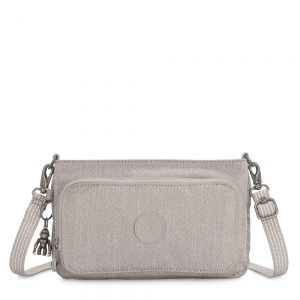 Kipling Myrte Crossbody Schoudertas Grey Beige Peppery