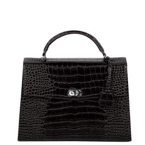 Socha Audrey Businessbag 13.3" Croco Black