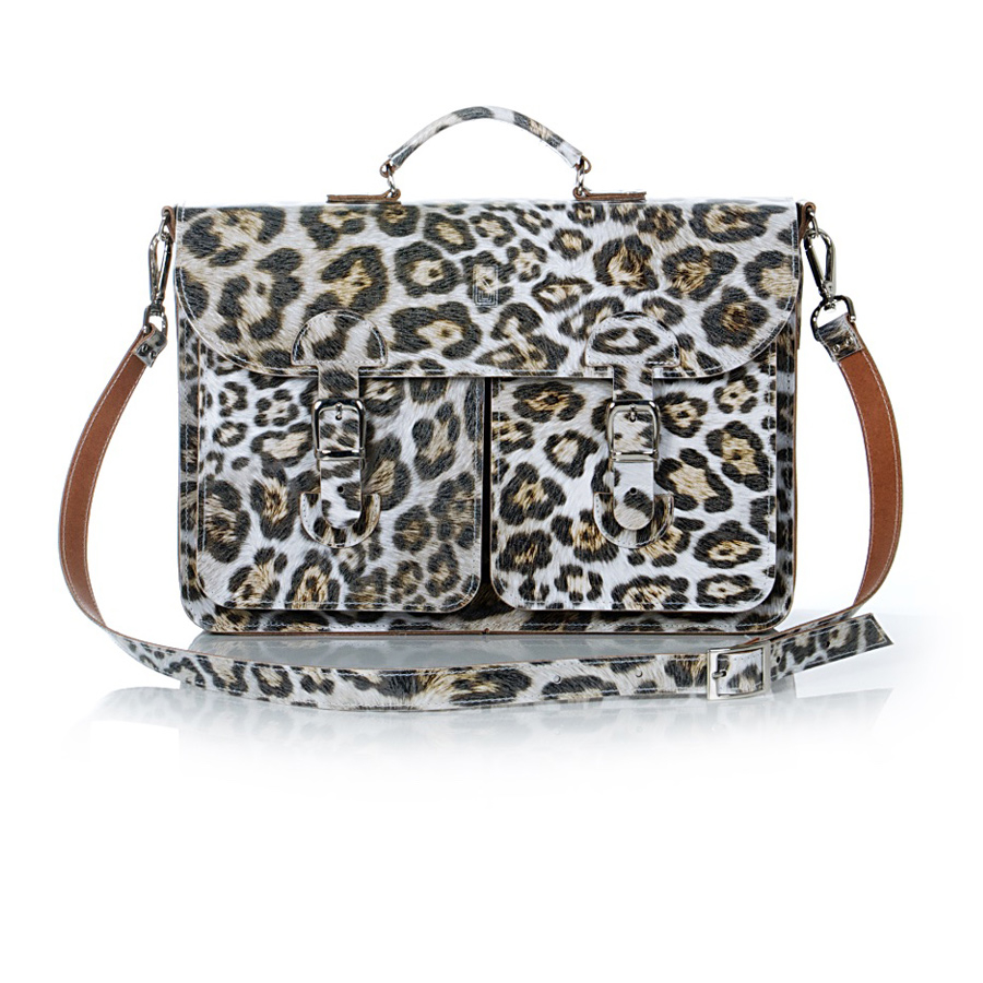 OldSchool Bags Schooltas Extra Large Luipaard OldSchool Bags Schooltas Extra Large Luipaard