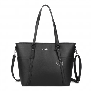 Pulcher London Schoudertas 14" Zwart