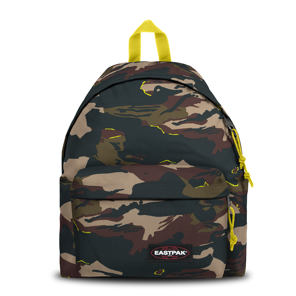 Eastpak Padded Pak'r Rugzak Outline Yellow Eastpak Padded Pak'r Rugzak Outline Yellow