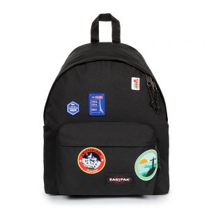 Eastpak Padded Pak'r Rugzak Patched Black