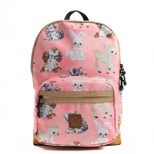 Pick & Pack Fun Rugzak M Cute Animals Coral