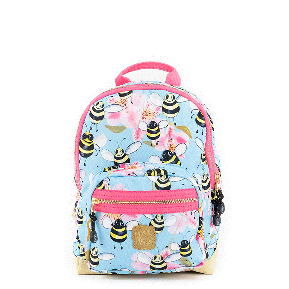 Pick & Pack Fun Rugzak Bee S Sky Blue Pick & Pack Fun Rugzak Bee S Sky Blue