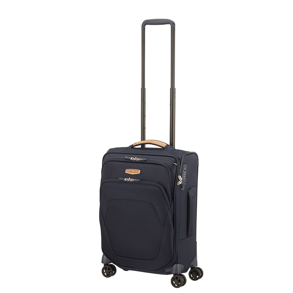 Samsonite Spark SNG Eco Spinner 55 Length 35 Eco Blue Samsonite Spark SNG Eco Spinner 55 Length 35 Eco Blue