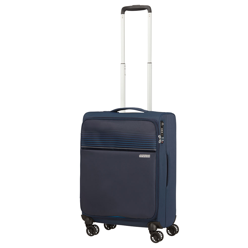 American Tourister Lite Ray Spinner 55 Midnight Navy American Tourister Lite Ray Spinner 55 Midnight Navy