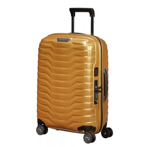 Samsonite Proxis Spinner 55 Expandable Honey Gold