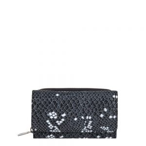 Cowboysbag X Bobbie Bodt Purse Garnet Snake Black And White