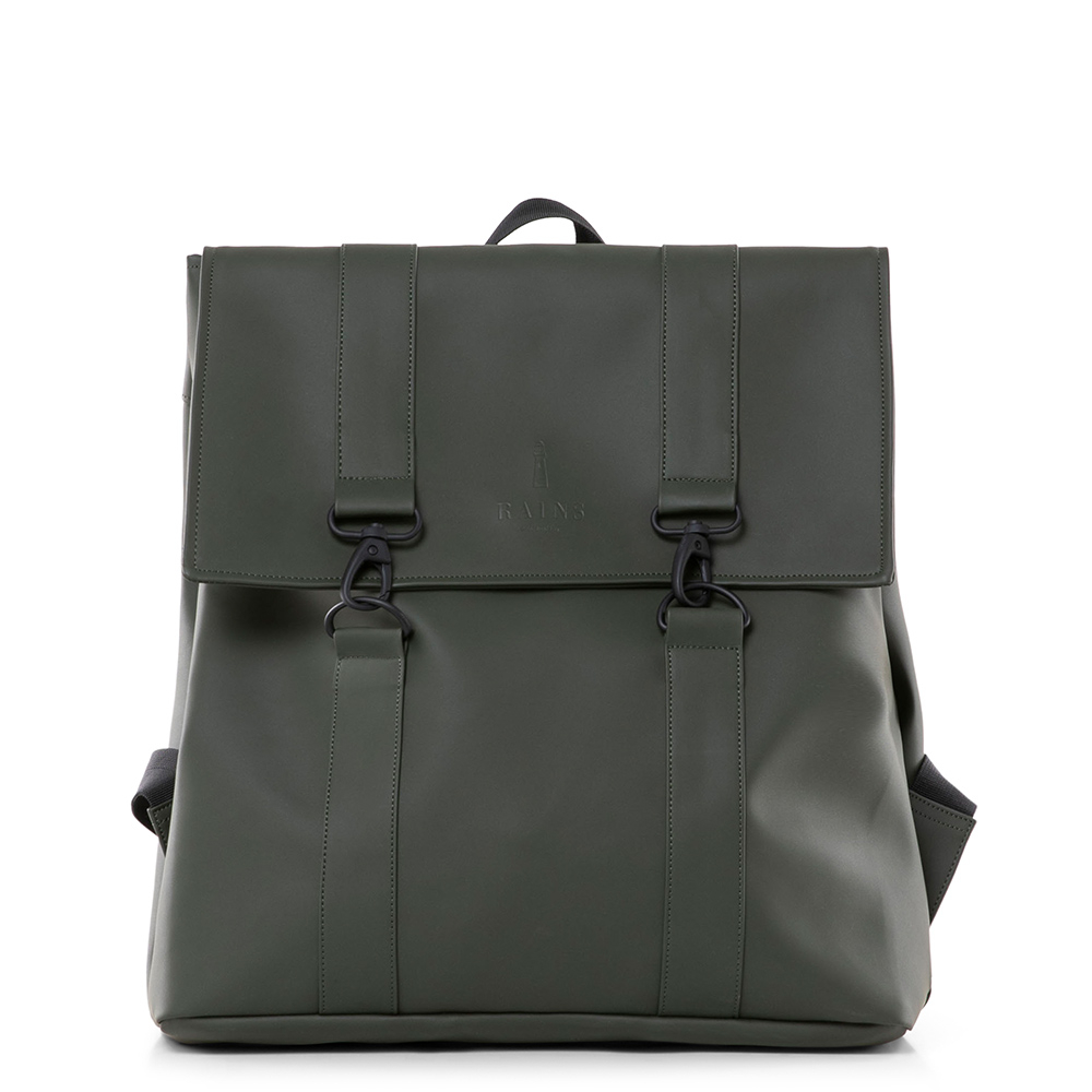 Rains Original MSN Bag Rugtas Green Rains Original MSN Bag Rugtas Green