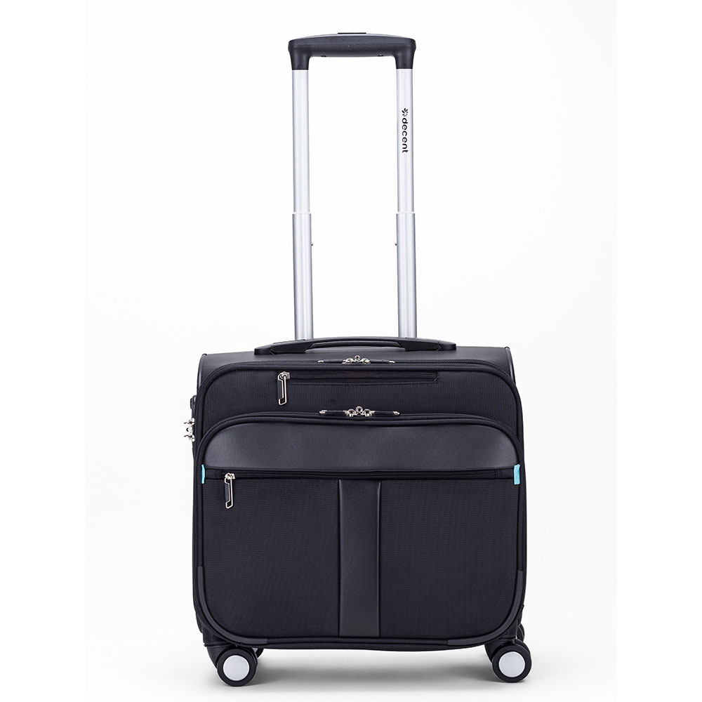 Decent B-Corso Business Trolley Black/ Cobalt Blue Decent B-Corso Business Trolley Black/ Cobalt Blue