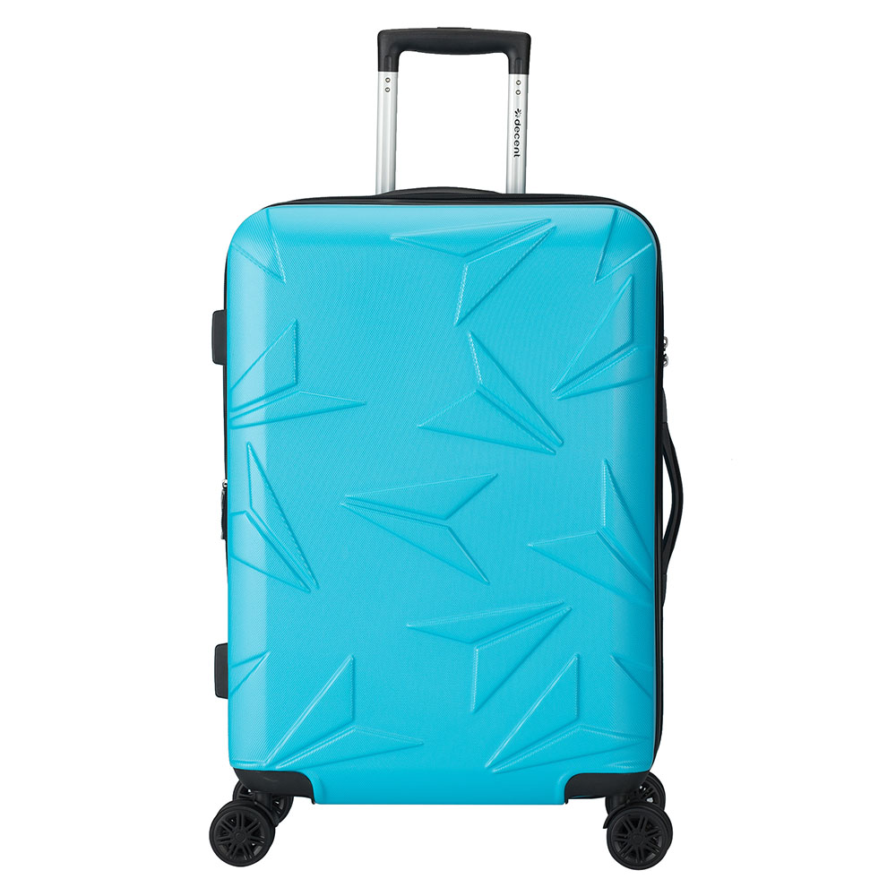 Decent Q-Luxx Trolley 67 Expandable Blue Decent Q-Luxx Trolley 67 Expandable Blue