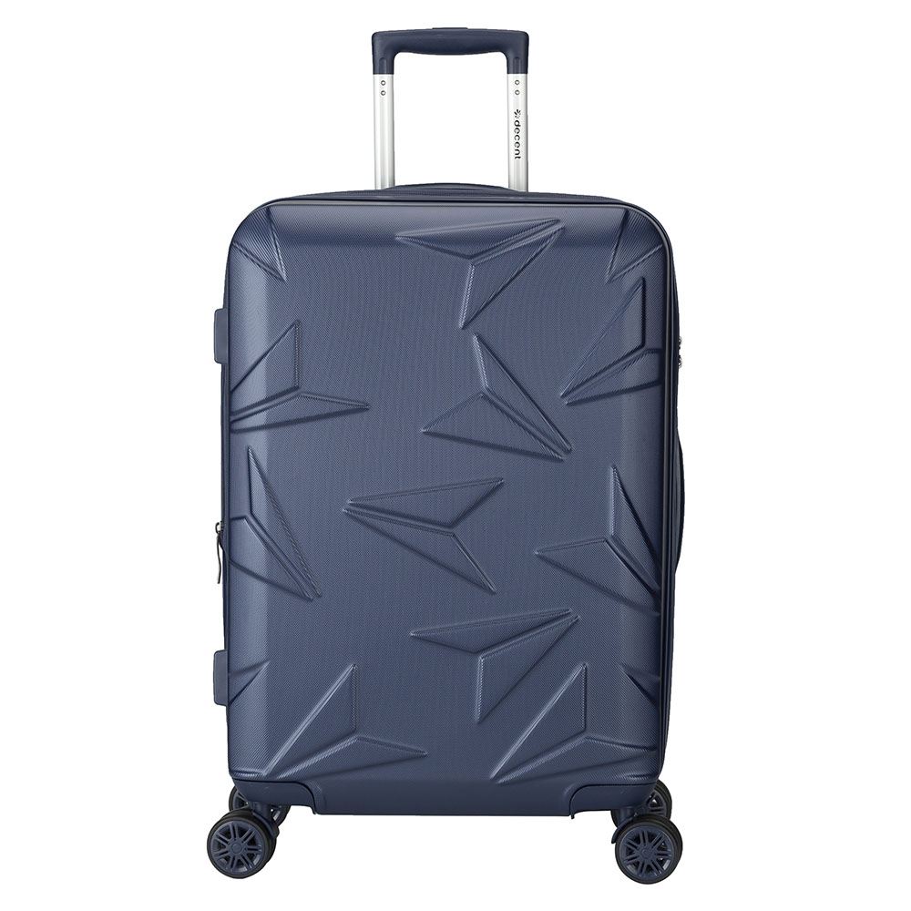 Decent Q-Luxx Trolley 67 Expandable Dark Blue Decent Q-Luxx Trolley 67 Expandable Dark Blue