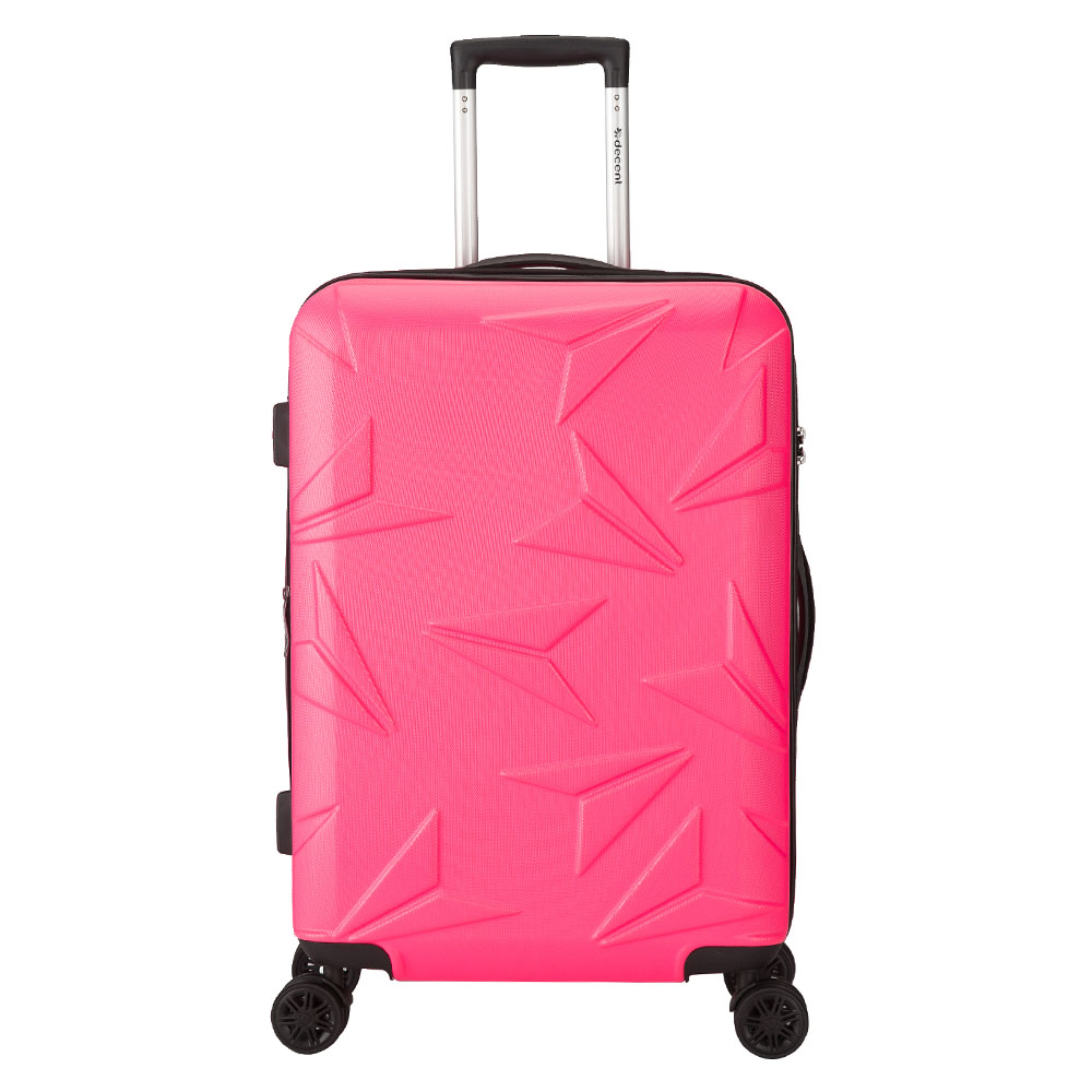 Decent Q-Luxx Trolley 67 Expandable Pink Decent Q-Luxx Trolley 67 Expandable Pink