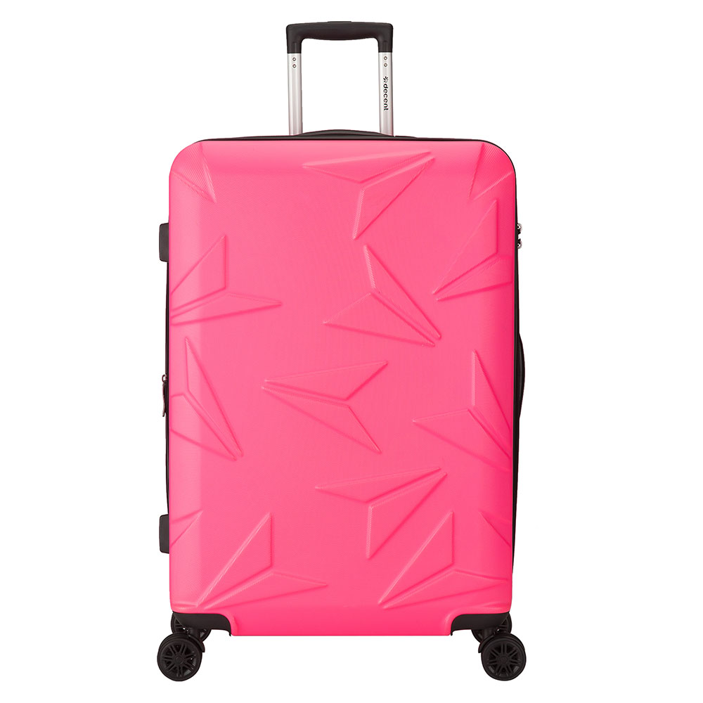Decent Q-Luxx Trolley 77 Expandable Pink Decent Q-Luxx Trolley 77 Expandable Pink