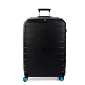 Roncato Box 2.0 Young 4 Wiel Trolley Medium 69 Black / Light Blue