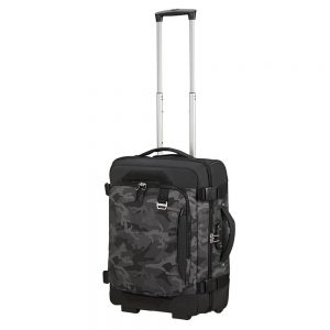 Samsonite Midtown Duffle Wheels 55 Backpack Camo Grey