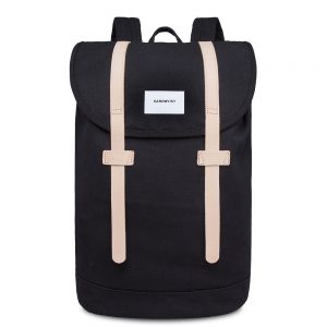 Sandqvist Stig Large Backpack Black/Natural