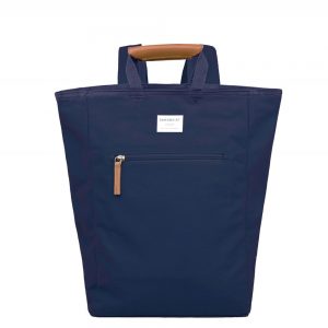 Sandqvist Tony Rugzak Dark Blue/Cognac