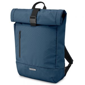 Moleskine Metro Rolltop Backpack 15" Sapphire Blue