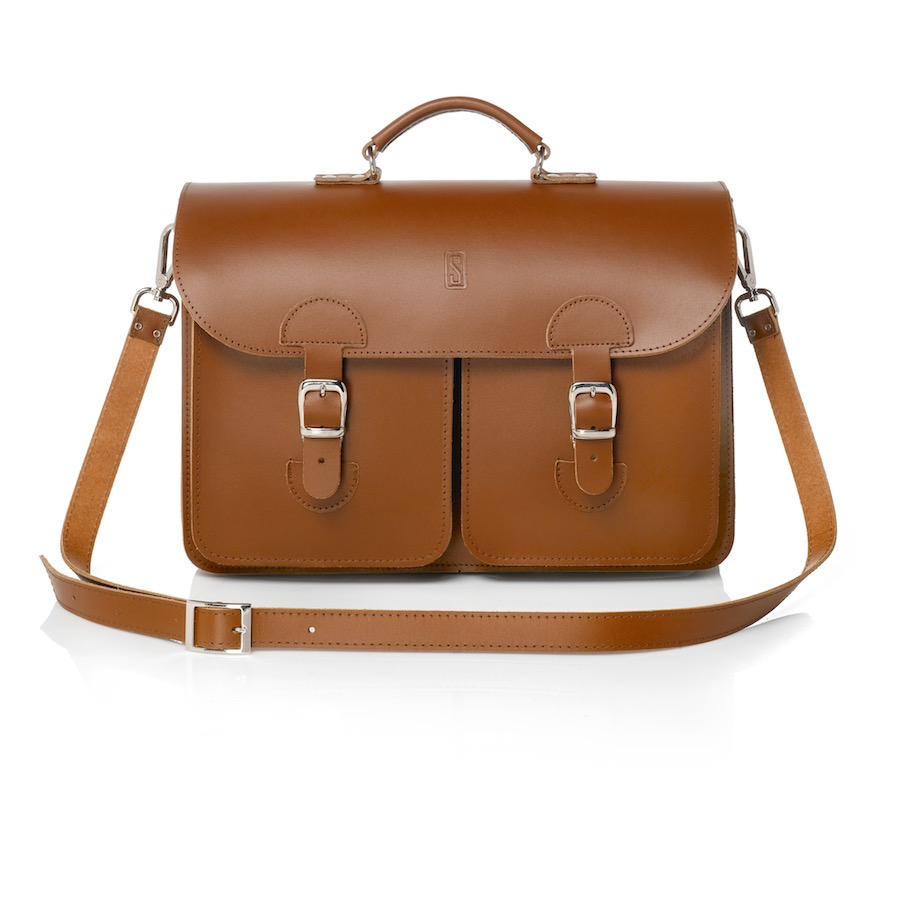 OldSchool Bags Schooltas Extra Large Kastanje Bruin OldSchool Bags Schooltas Extra Large Kastanje Bruin
