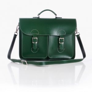 OldSchool Bags Schooltas Extra Large Racing Green
