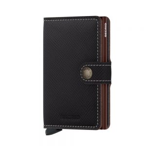 Secrid Mini Wallet Portemonnee Saffiano Brown