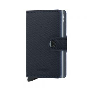Secrid Mini Wallet Portemonnee Saffiano Navy
