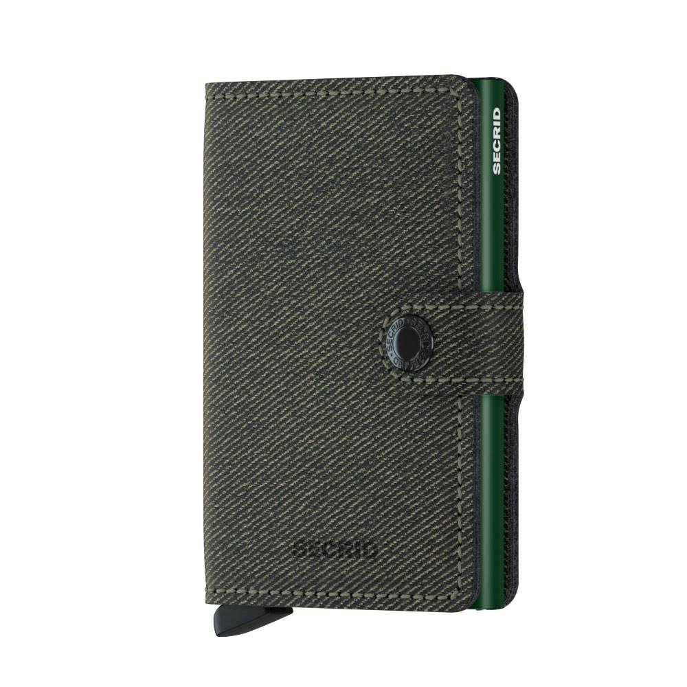 Secrid Mini Wallet Portemonnee Twist Green Secrid Mini Wallet Portemonnee Twist Green