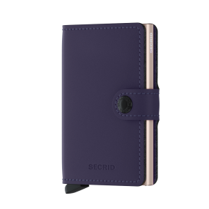 Secrid Mini Wallet Portemonnee Matte Purple Rose