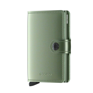 Secrid Mini Wallet Portemonnee Metallic Green