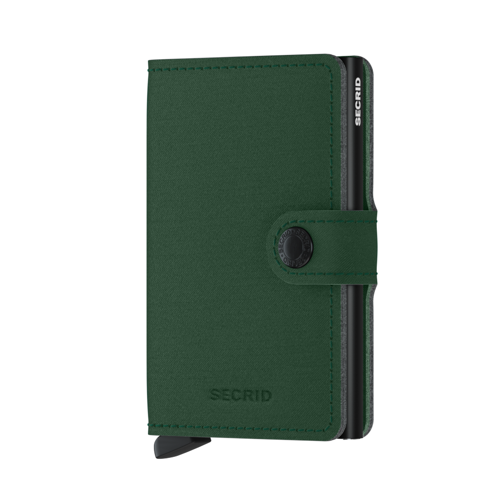 Secrid Mini Wallet Portemonnee Yard Green Secrid Mini Wallet Portemonnee Yard Green