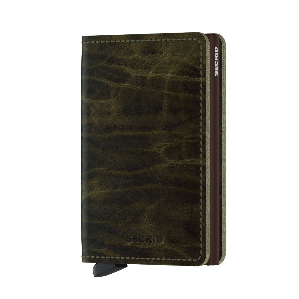 Secrid Slim Wallet Portemonnee Dutch Martin Olive Secrid Slim Wallet Portemonnee Dutch Martin Olive