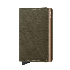 Secrid Slim Wallet Portemonnee Saffiano Olive