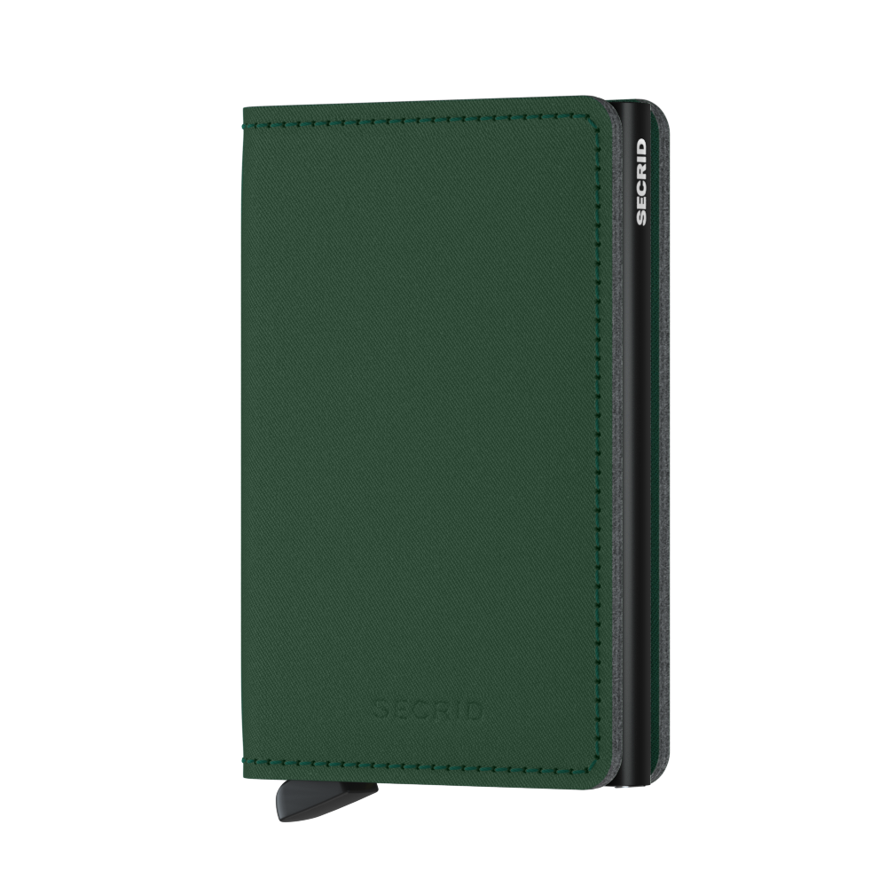 Secrid Slim Wallet Portemonnee Yard Green Secrid Slim Wallet Portemonnee Yard Green