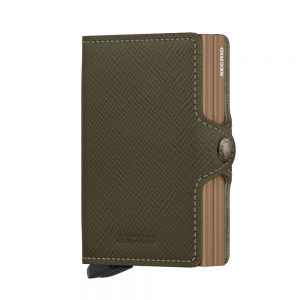 Secrid Twin Wallet Portemonnee Saffiano Olive