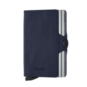 Secrid Twin Wallet Portemonnee Veg Navy / Silver