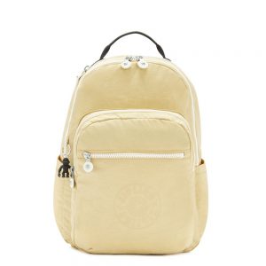 Kipling Seoul Rugzak Beige Black