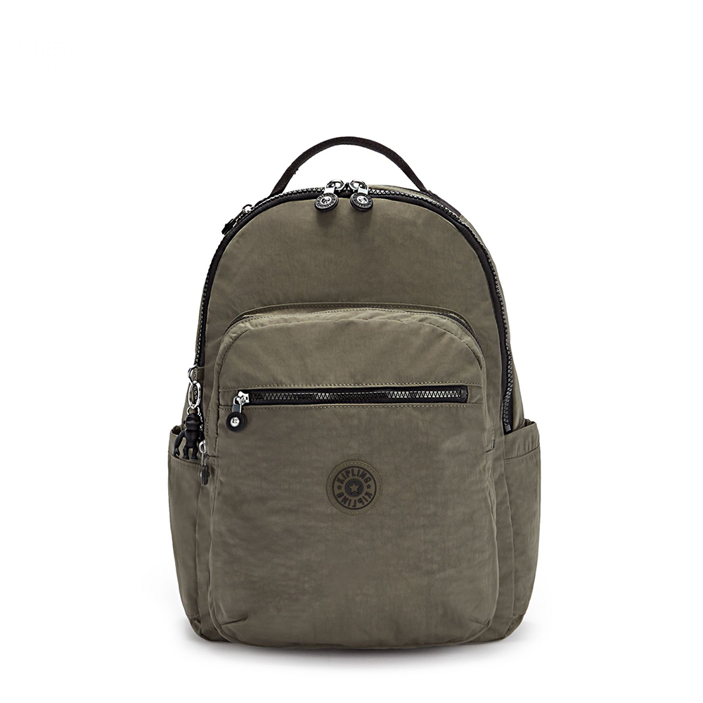Kipling Seoul Rugzak Green Moss Kipling Seoul Rugzak Green Moss