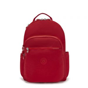 Kipling Seoul Rugzak Red Rouge