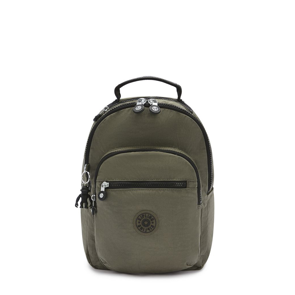 Kipling Seoul S Rugzak Green Moss Kipling Seoul S Rugzak Green Moss