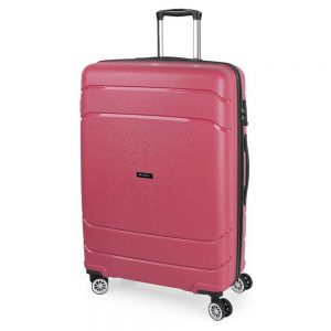 Gabol Shibuya 4 Wheel Trolley L Coral