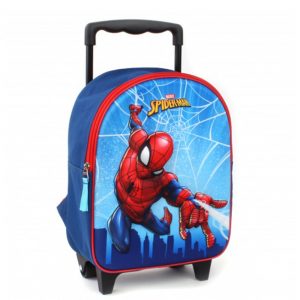 Kidzroom Soft Trolley 2 Wheel Spider Man Web Heart